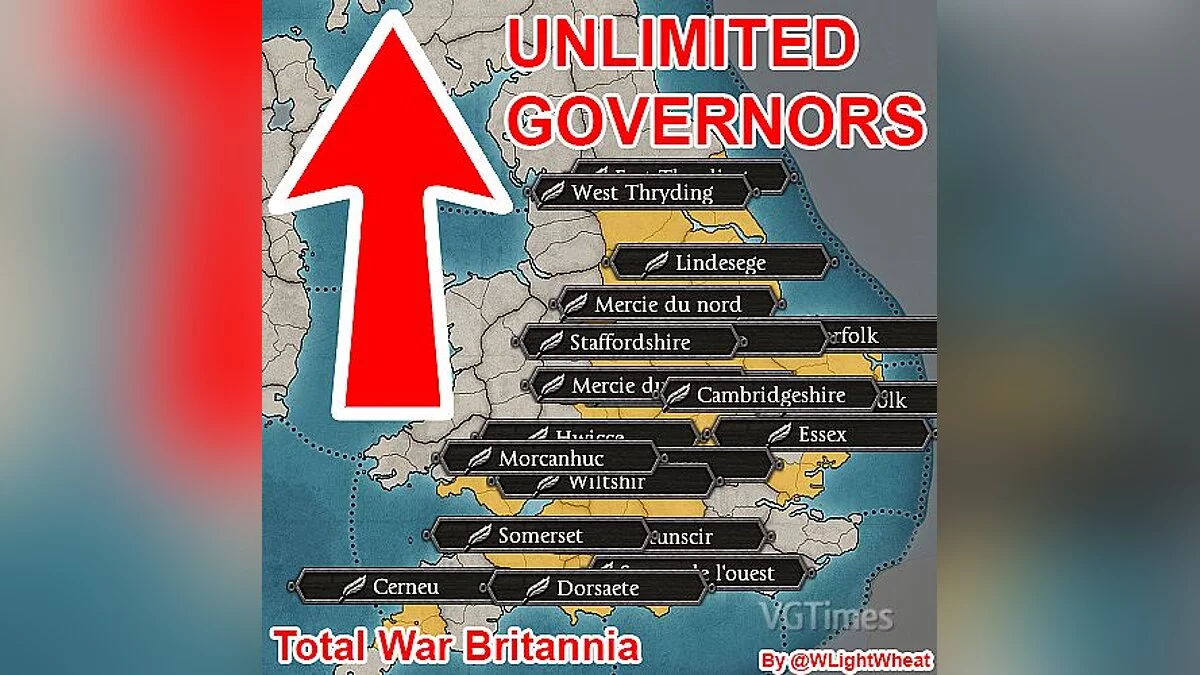 Total War Saga: Thrones of Britannia — Unlimited Governors