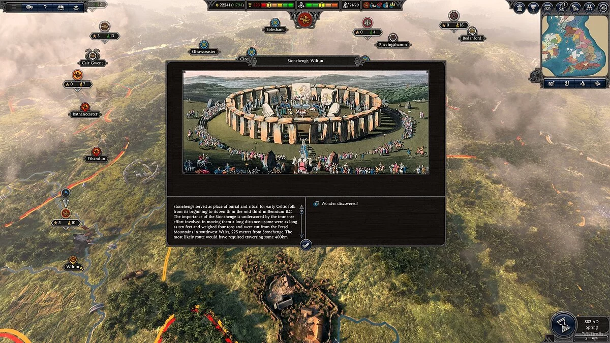 Total War Saga: Thrones of Britannia — Historical Cities and Landmarks