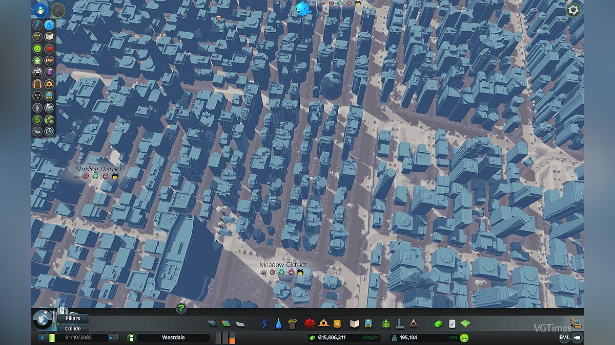 Cities: Skylines — Mod for cleaning the dependence of water distribution on pipes