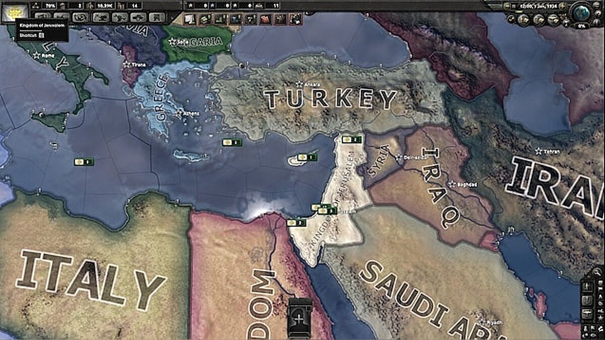 Hearts of Iron 4 — Kingdom of Jerusalem