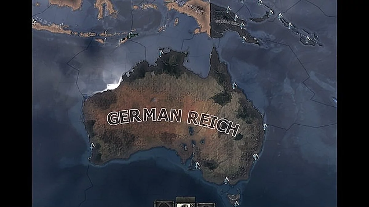 Hearts of Iron 4 — Аншлюс Австралии