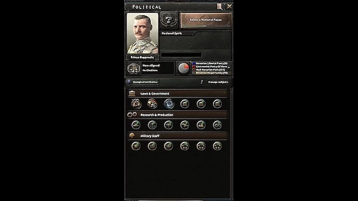 Hearts of Iron 4 — Восстание Баварии