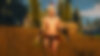 The Witcher 3: Wild Hunt — Naked Ciri in dryad style