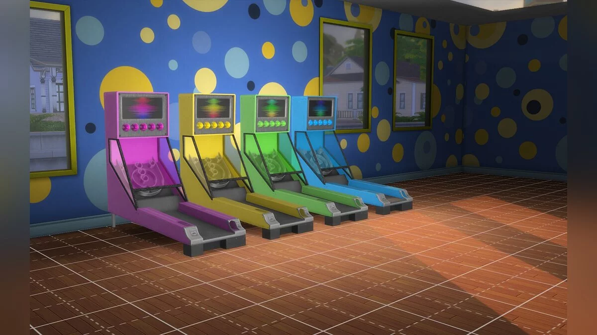 The Sims 4 — Фотобудки и машины для скибола