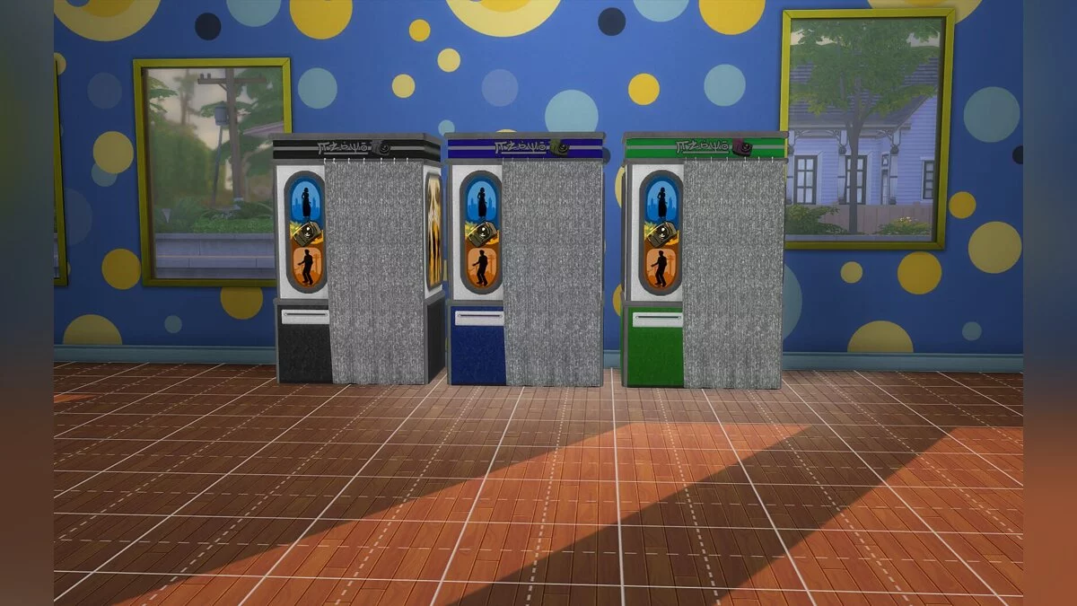 The Sims 4 — Фотобудки и машины для скибола