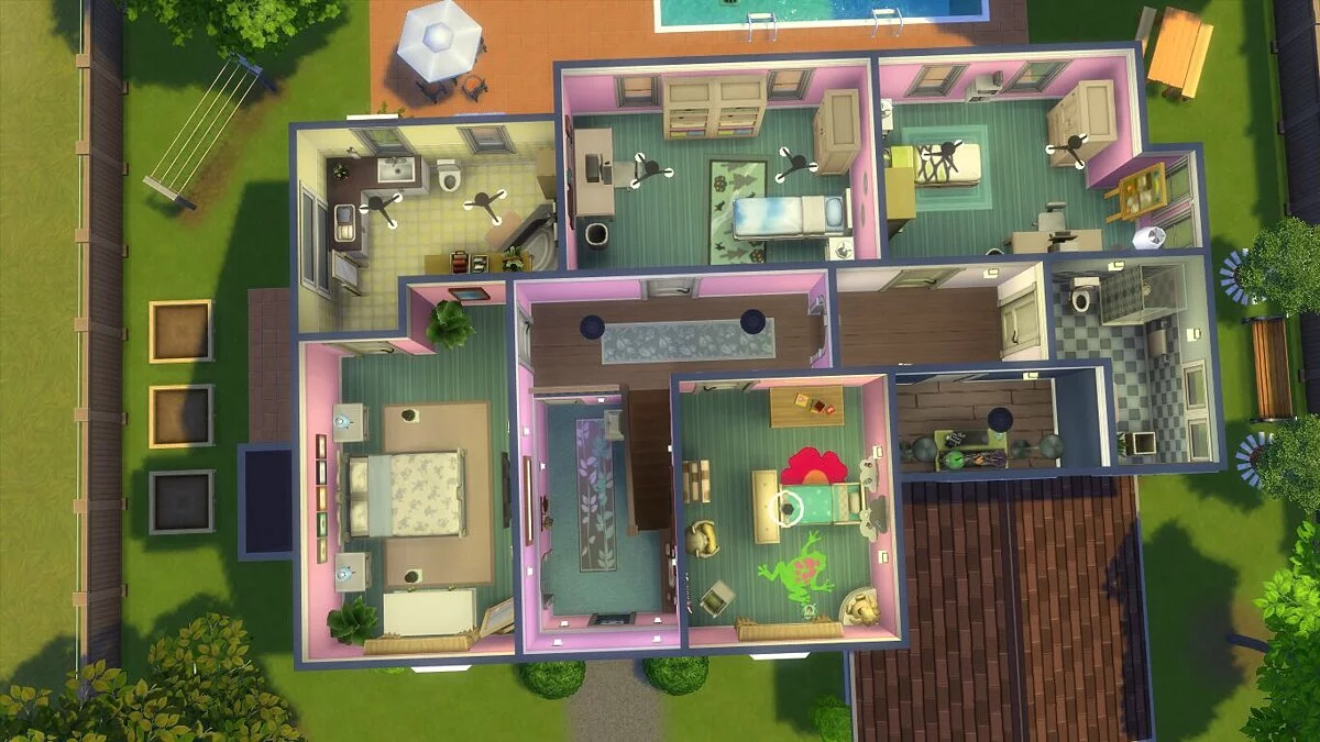 The Sims 4 — Дім Сімпсонів