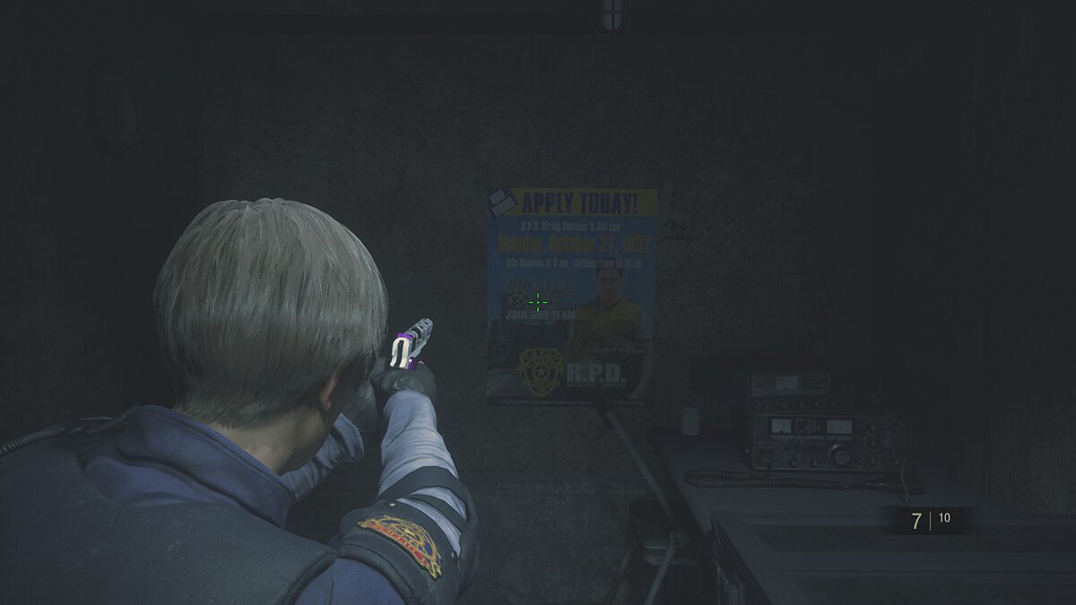 Resident Evil 2 — Correct aiming on the M19