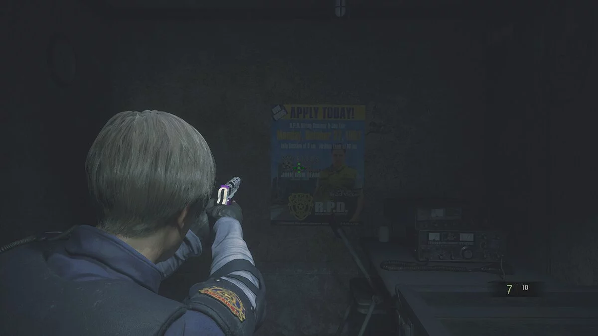 Resident Evil 2 — Correct aiming on the M19