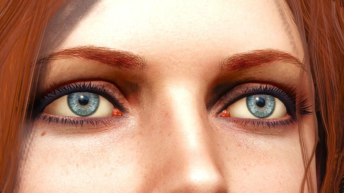 The Witcher 3: Wild Hunt — Реалістичний очі в 4K