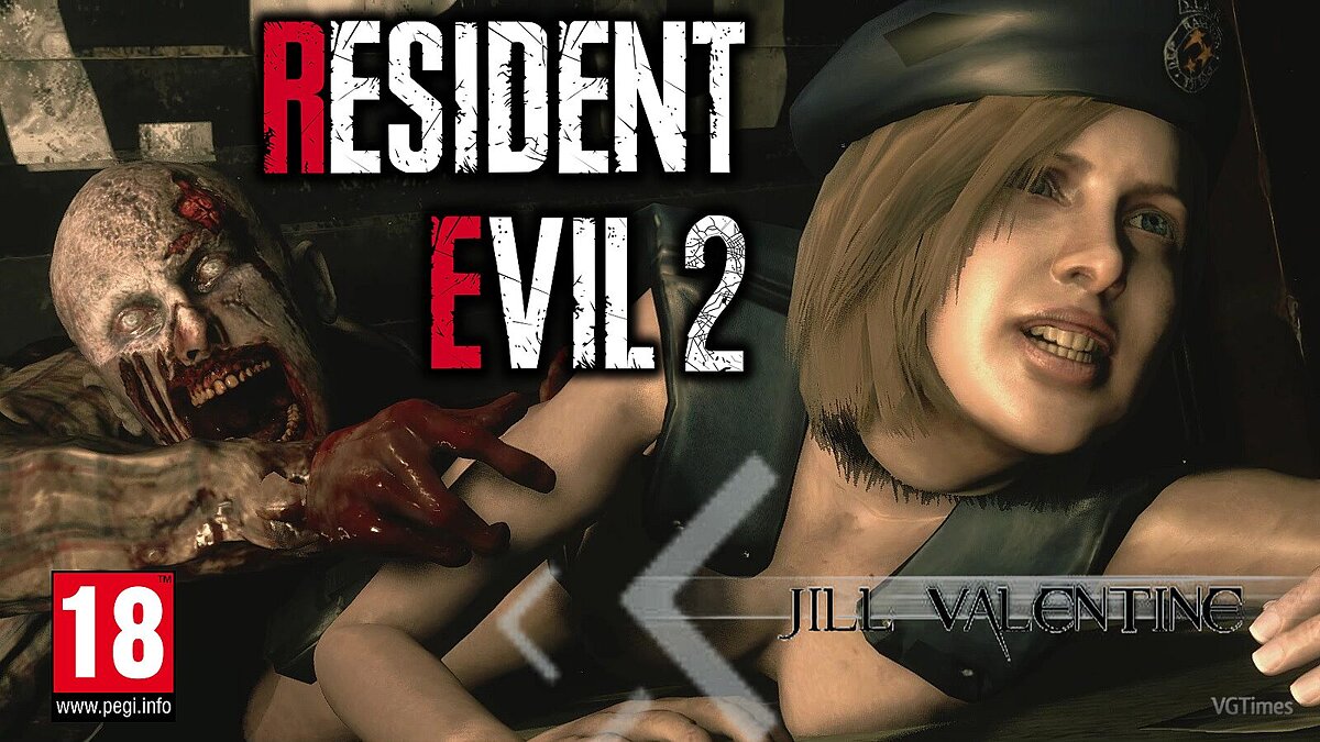 Resident Evil 2 — Practically naked Jill