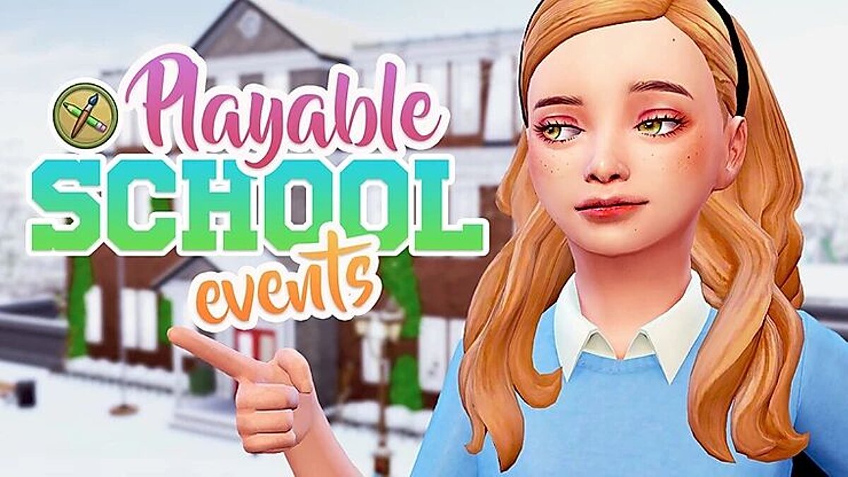 The Sims 4 — Playable school activities