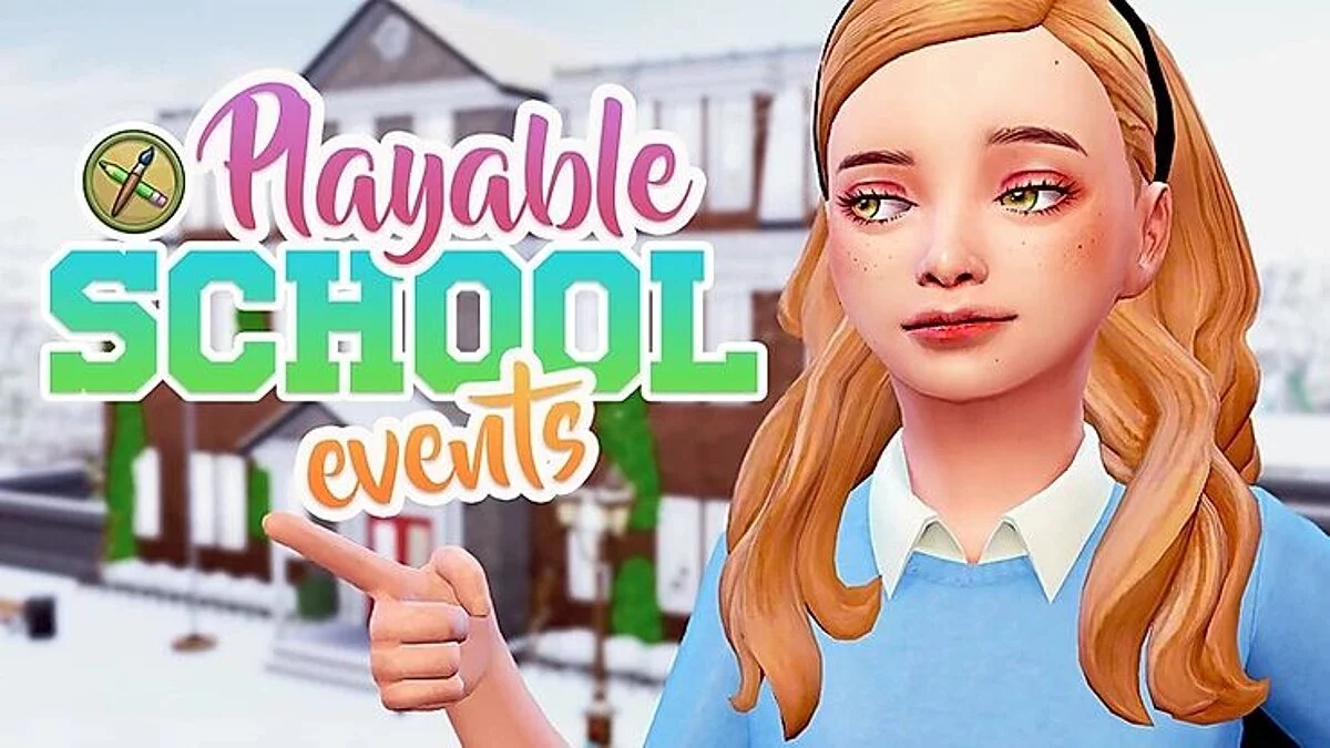 The Sims 4 — Playable school activities