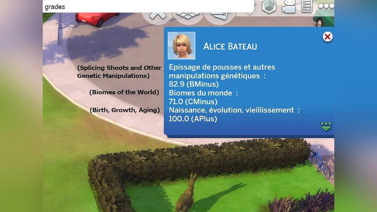 The Sims 4 — Мгновенная проверка оценок за курс