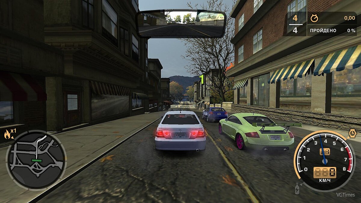 Need for Speed: Most Wanted (2005) — Transparent barriers