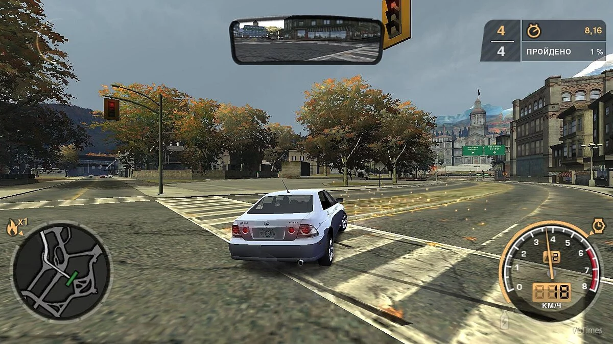 Need for Speed: Most Wanted (2005) — Прозрачные Барьеры (Transparent barriers)