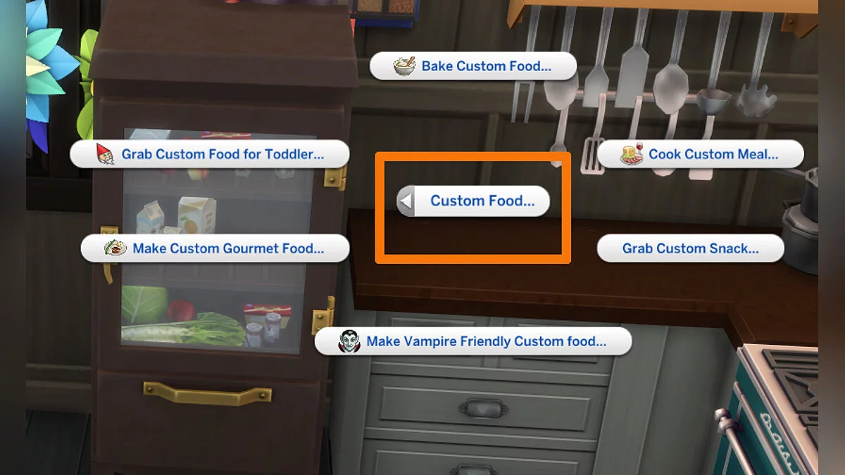 The Sims 4 — Кастомная еда