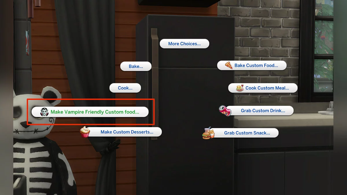 The Sims 4 — Кастомная еда