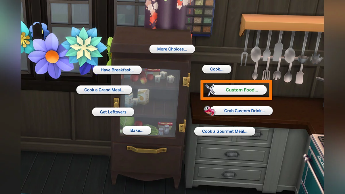The Sims 4 — Кастомная еда