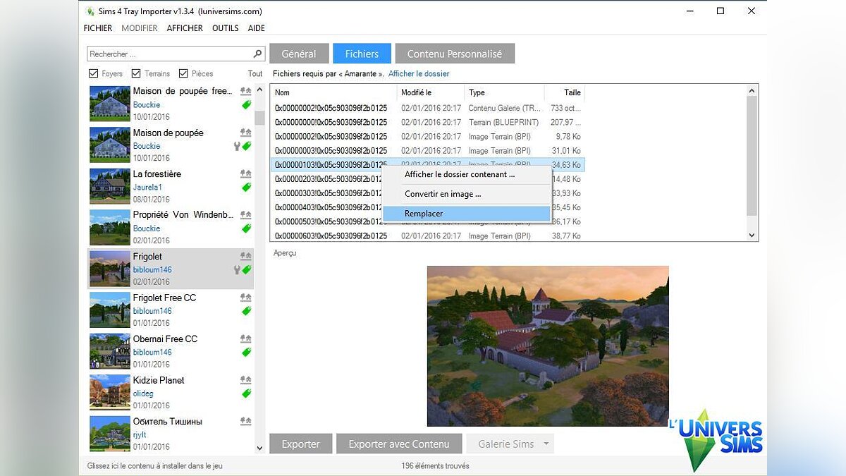 The Sims 4 — Sims 4 Tray Importer 1.10.2.2 - Importing content from your library