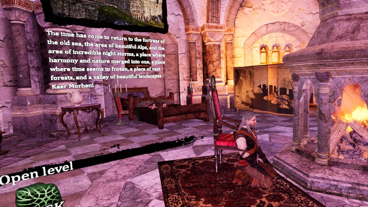 The Witcher — Mod for virtual reality