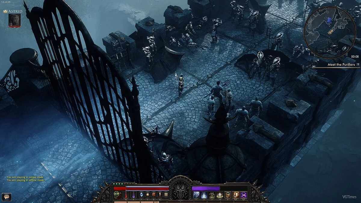 Wolcen: Lords of Mayhem — Quitar una flecha en el minimapa