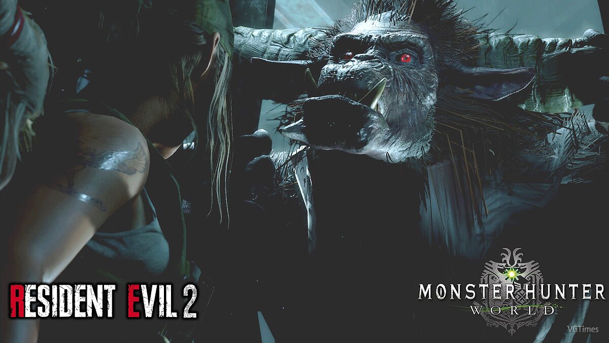 Resident Evil 2 — Monster from Monster Hunter World: Iceborne