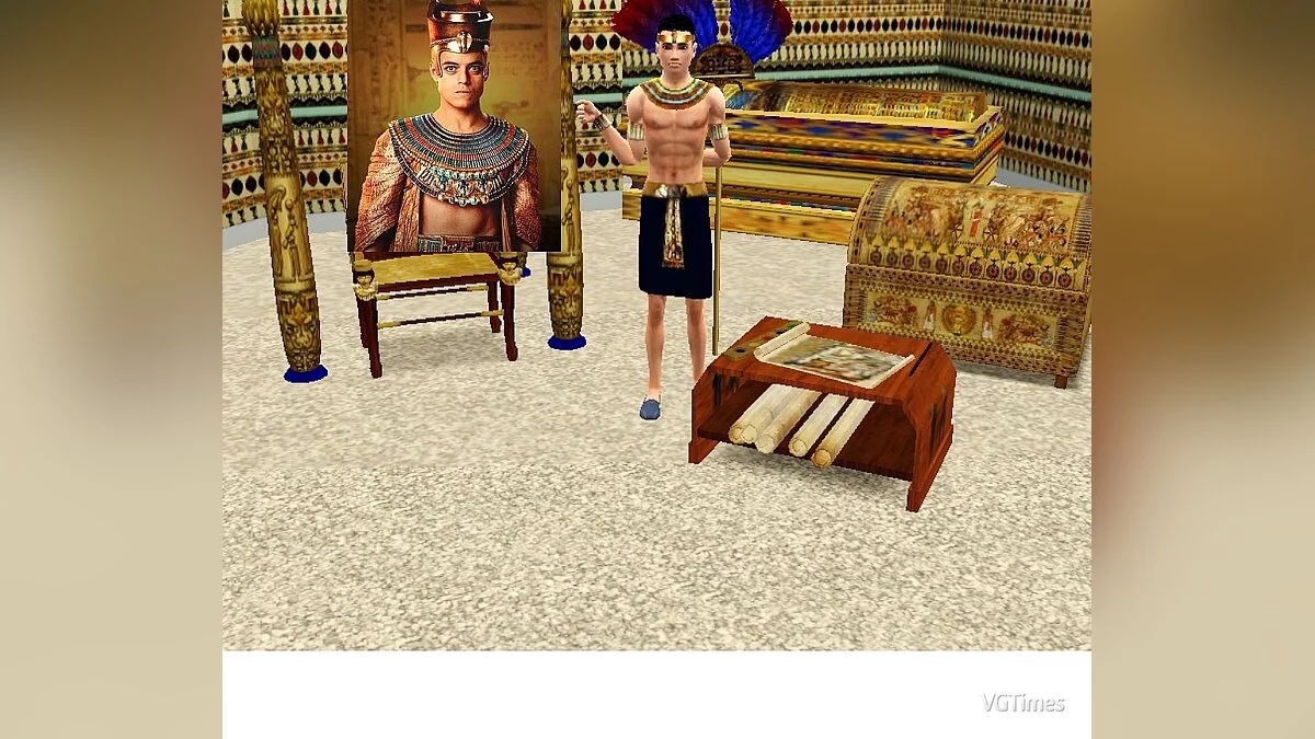 The Sims 3 — Pharaoh Ahkmenrah from the movie - Night at the Museum