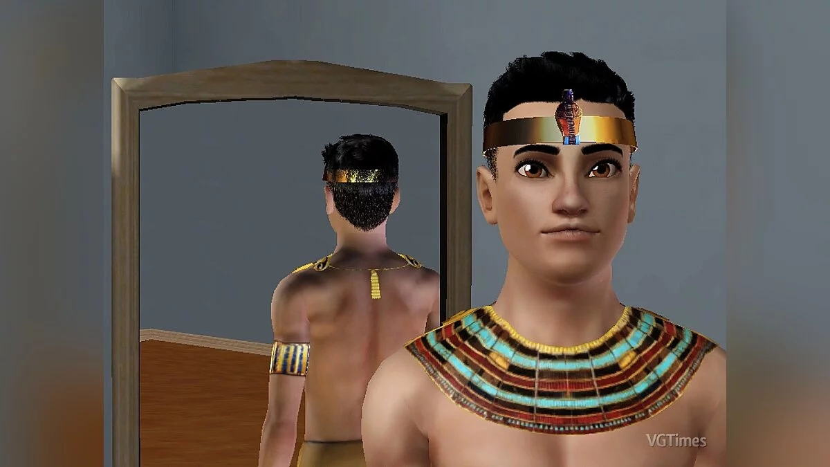 The Sims 3 — Фараон Акменра з фільму - Ніч у музеї