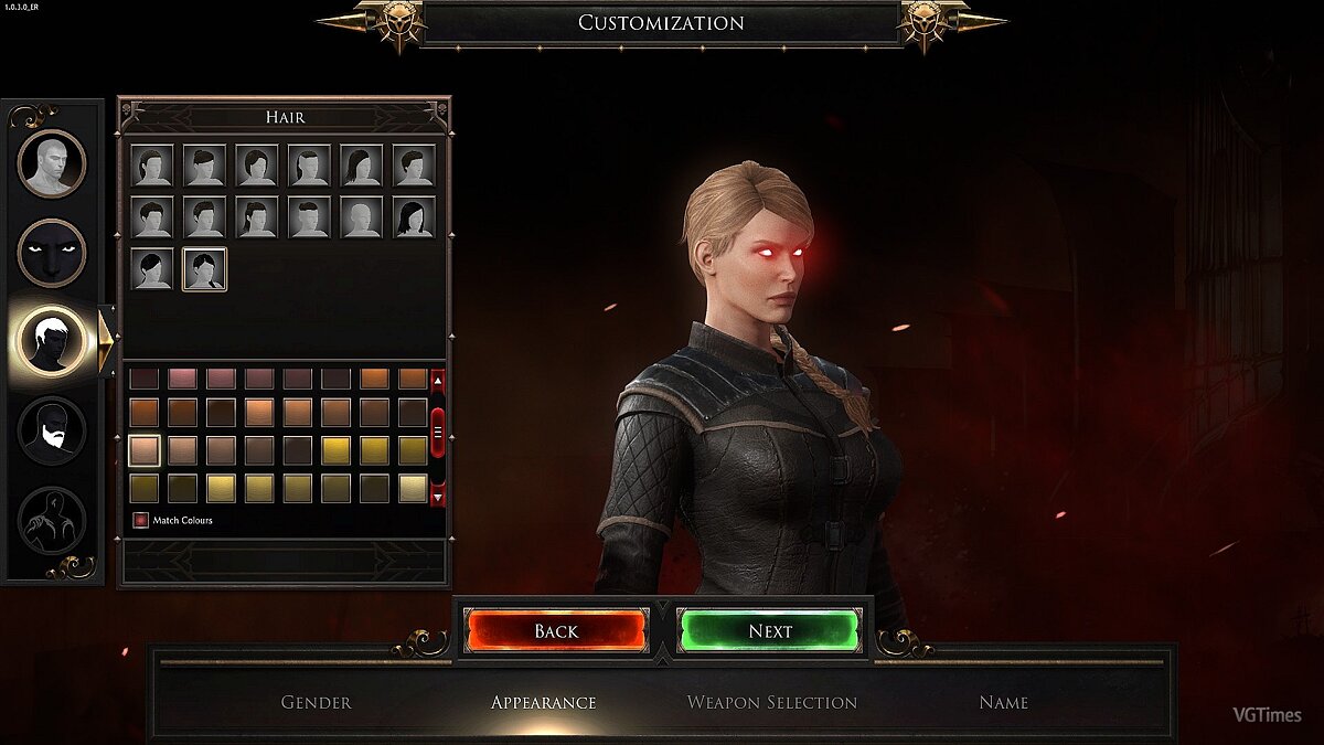 Wolcen: Lords of Mayhem — Additional character creation options