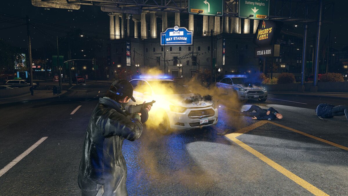 Watch Dogs — Disabling HUD and removing outlines