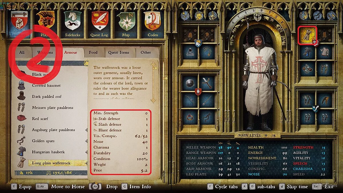 Kingdom Come: Deliverance — Броня тамплієра для останньої версії гри