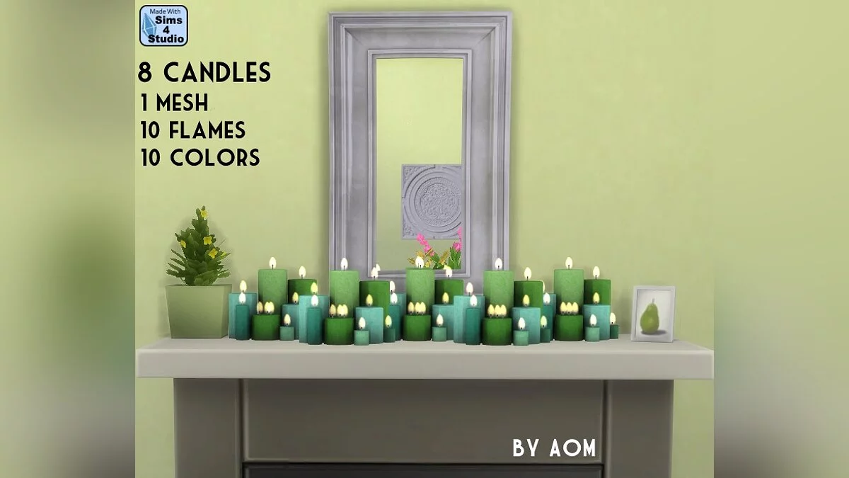 The Sims 4 — Decorative candles