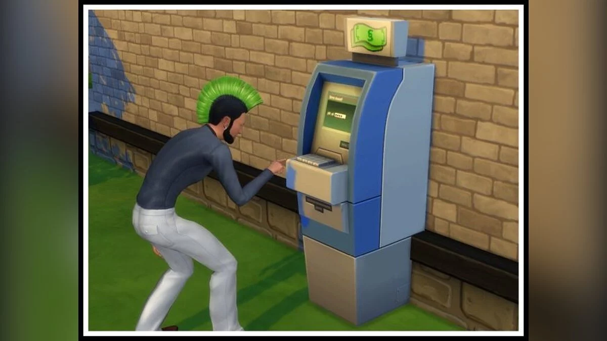 The Sims 4 — tarjeta bancaria