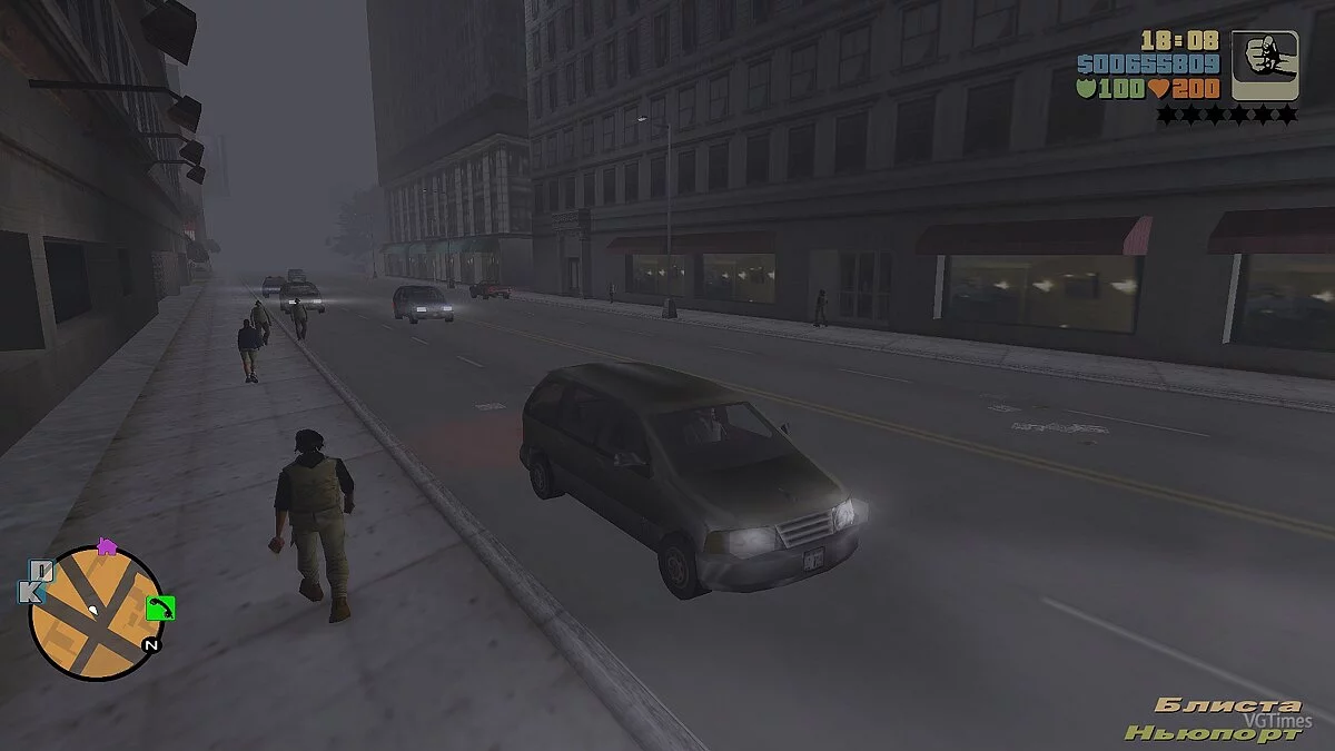 Grand Theft Auto 3 — Classic Axis III - Improved camera movement