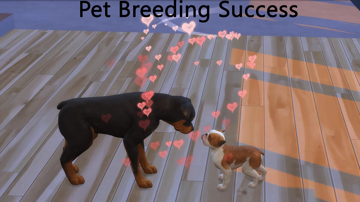 The Sims 4 — Determining the likelihood of conception for pets