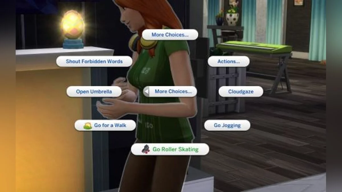 The Sims 4 — La posibilidad de patinar en cualquier lugar.