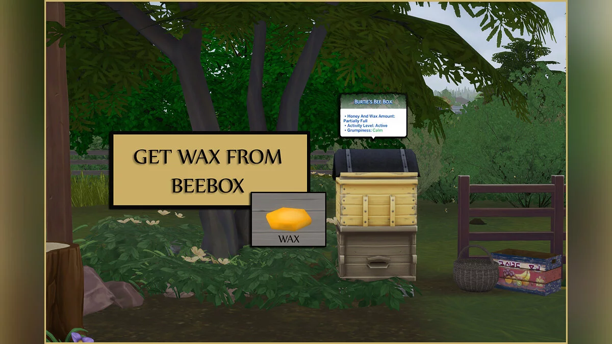 The Sims 4 — Beehive wax