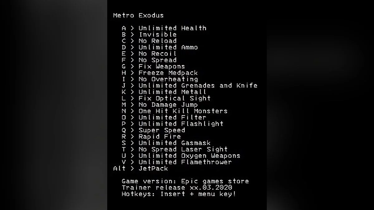 Metro Exodus — Trener (+23) [EGS v. 1.0.1.6] - Posodobljeno: 3. 5. 2020