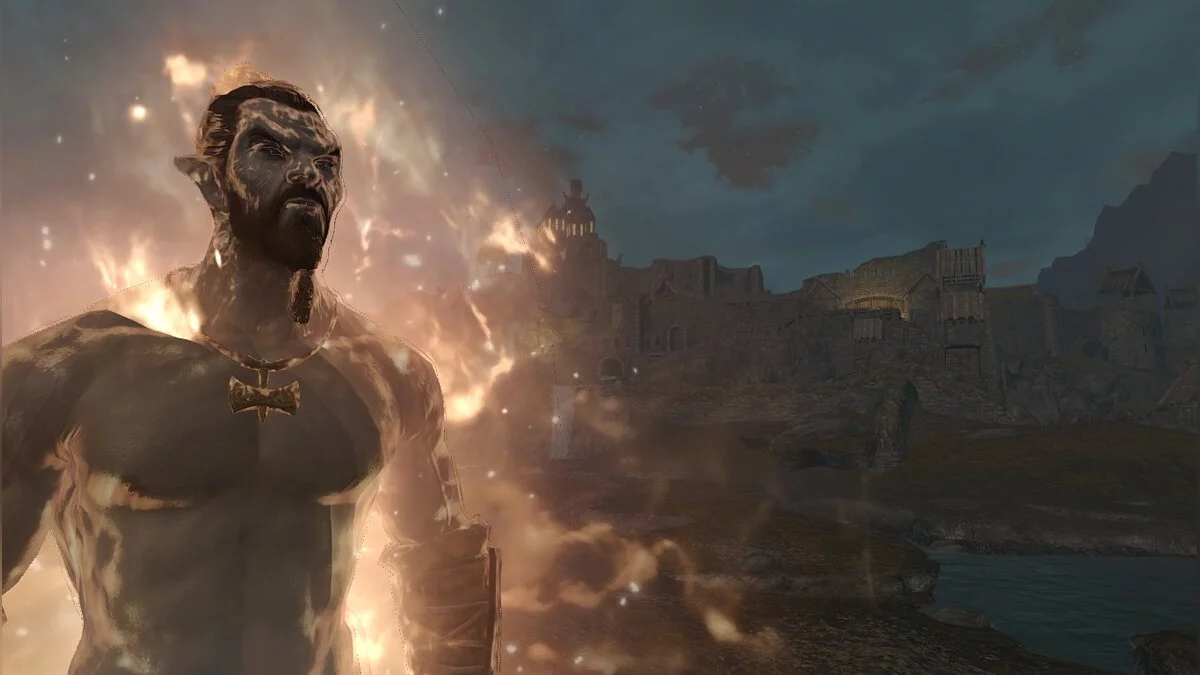 The Elder Scrolls 5: Skyrim Legendary Edition — Сила та техніки з аніме Dragon Ball