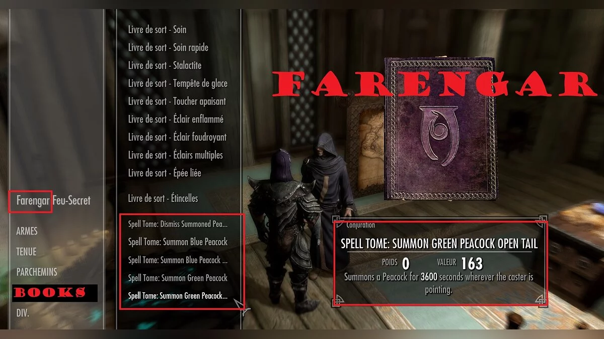 The Elder Scrolls 5: Skyrim Legendary Edition — Заселение Скайрима павлинами