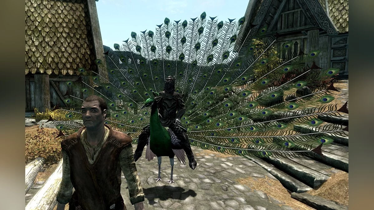 The Elder Scrolls 5: Skyrim Legendary Edition — Заселение Скайрима павлинами