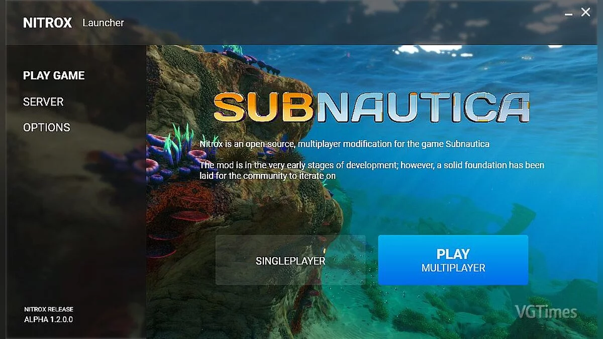 Subnautica — Nitrox - Mod multijugador (Alpha 1.2.0.0) - Multijugador funcional