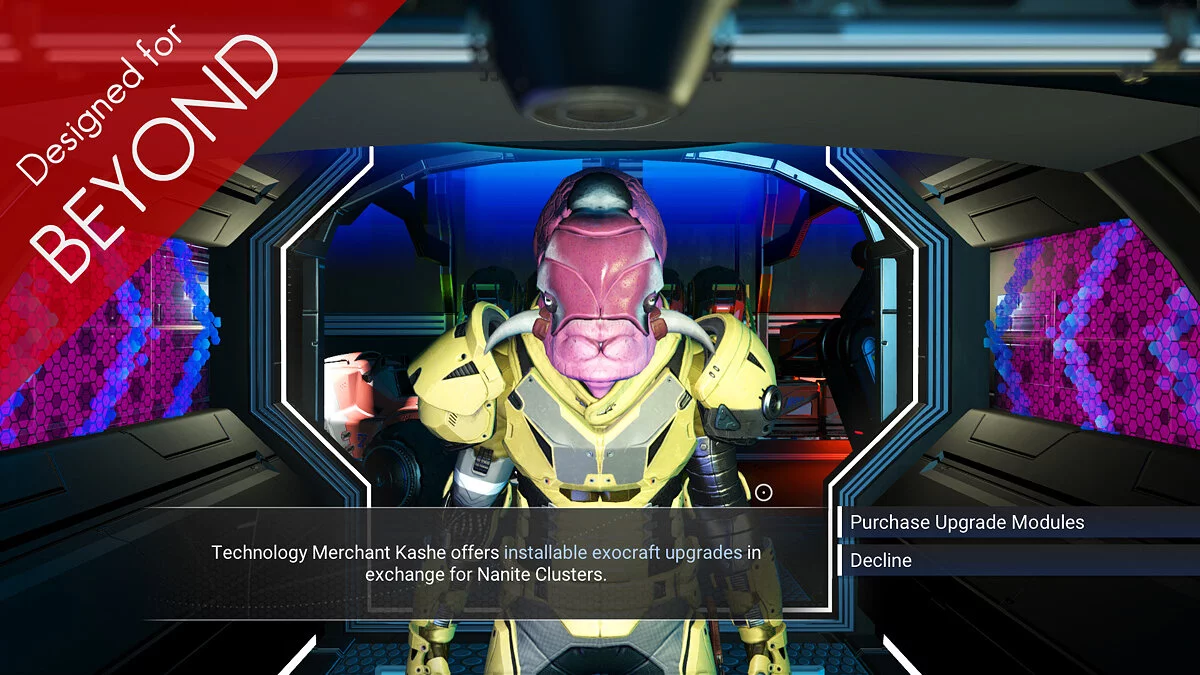 No Man&#039;s Sky — Reducing pre-trade dialogues