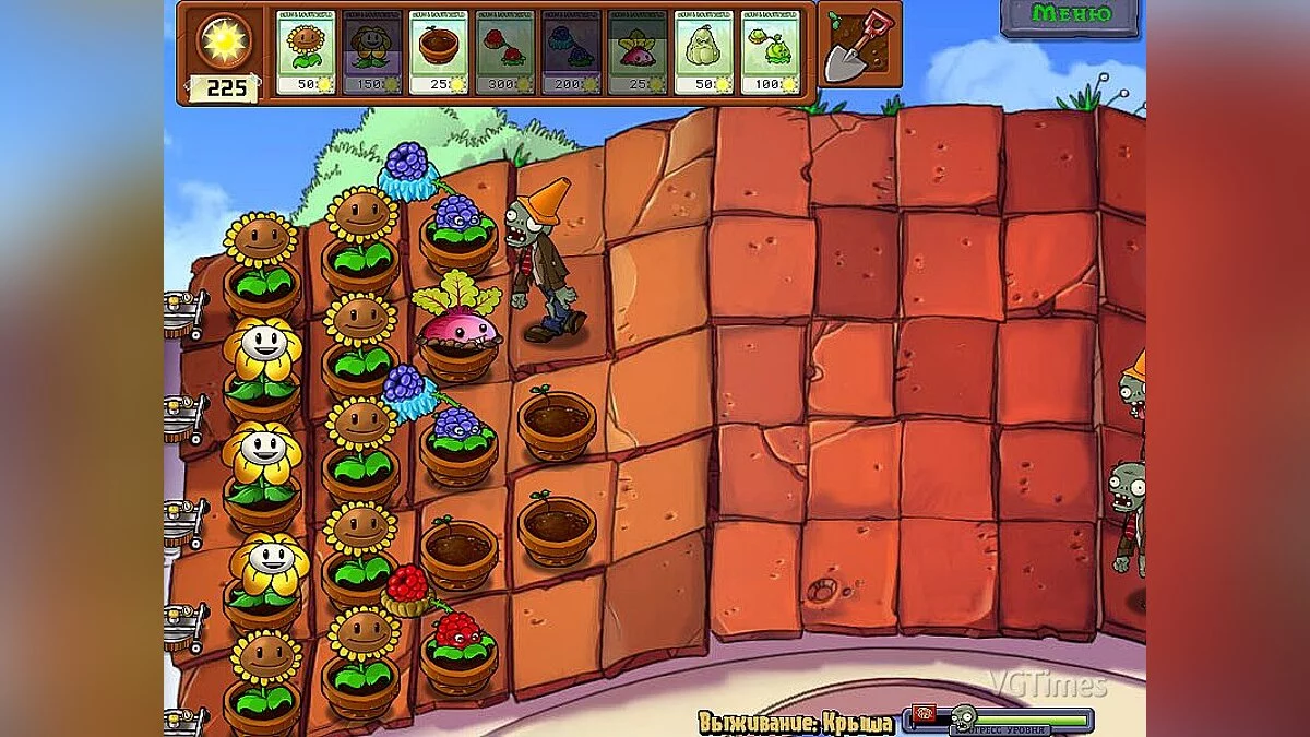 Plants vs. Zombies — Мод Новые растения