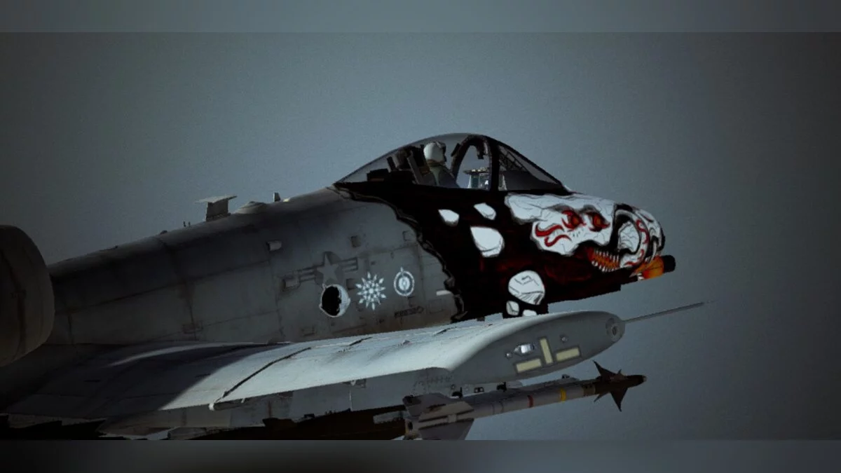 Ace Combat 7: Skies Unknown — Малюнок Грімма для A-10C