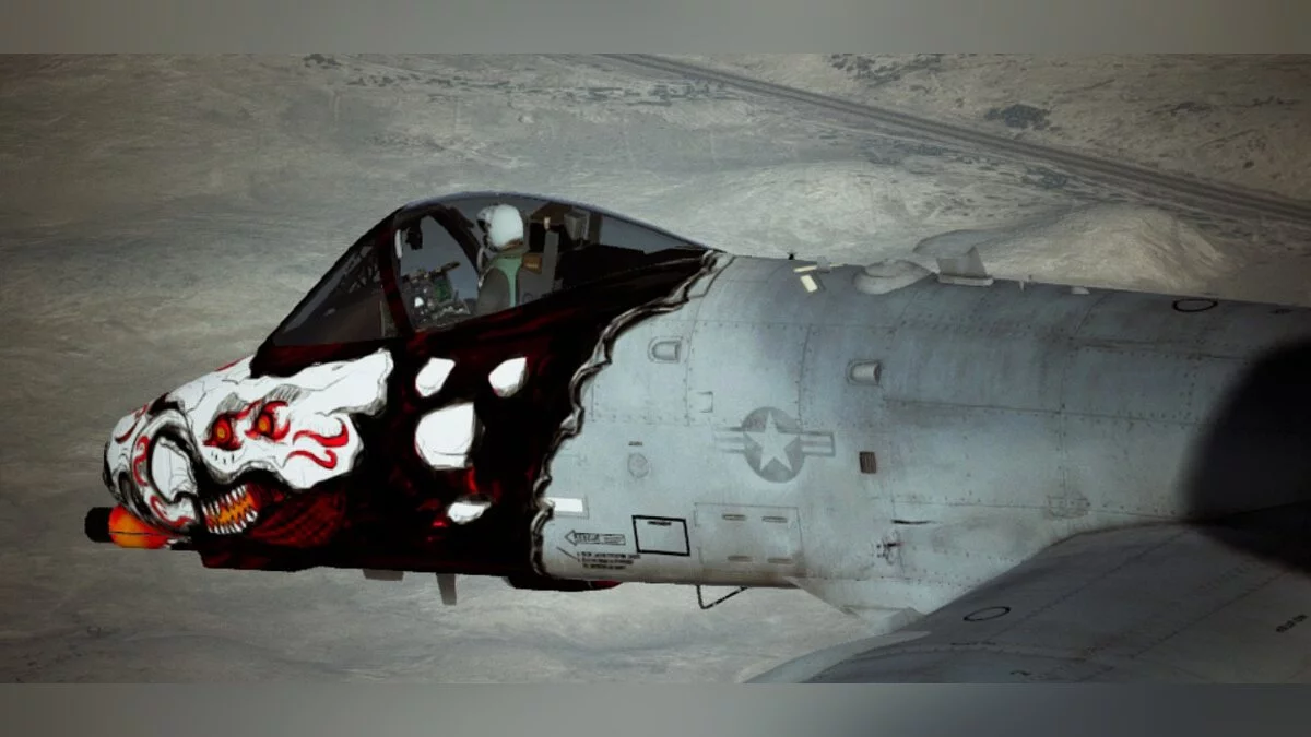 Ace Combat 7: Skies Unknown — Малюнок Грімма для A-10C