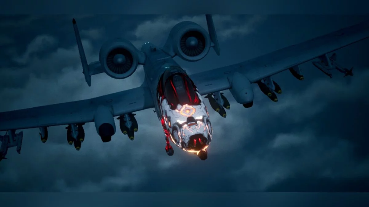 Ace Combat 7: Skies Unknown — Малюнок Грімма для A-10C