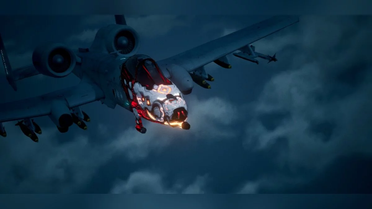 Ace Combat 7: Skies Unknown — Малюнок Грімма для A-10C