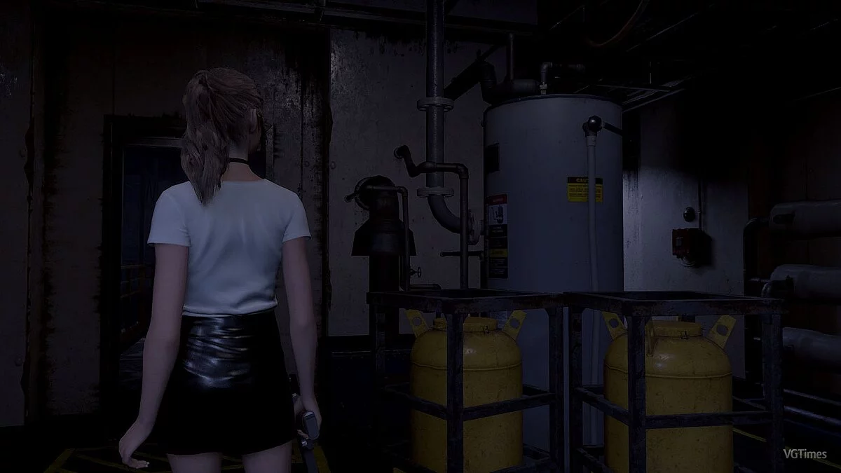 Resident Evil 2 — Resident Evil 2 "Клэр в футболке с юбкой (пристойная версия)