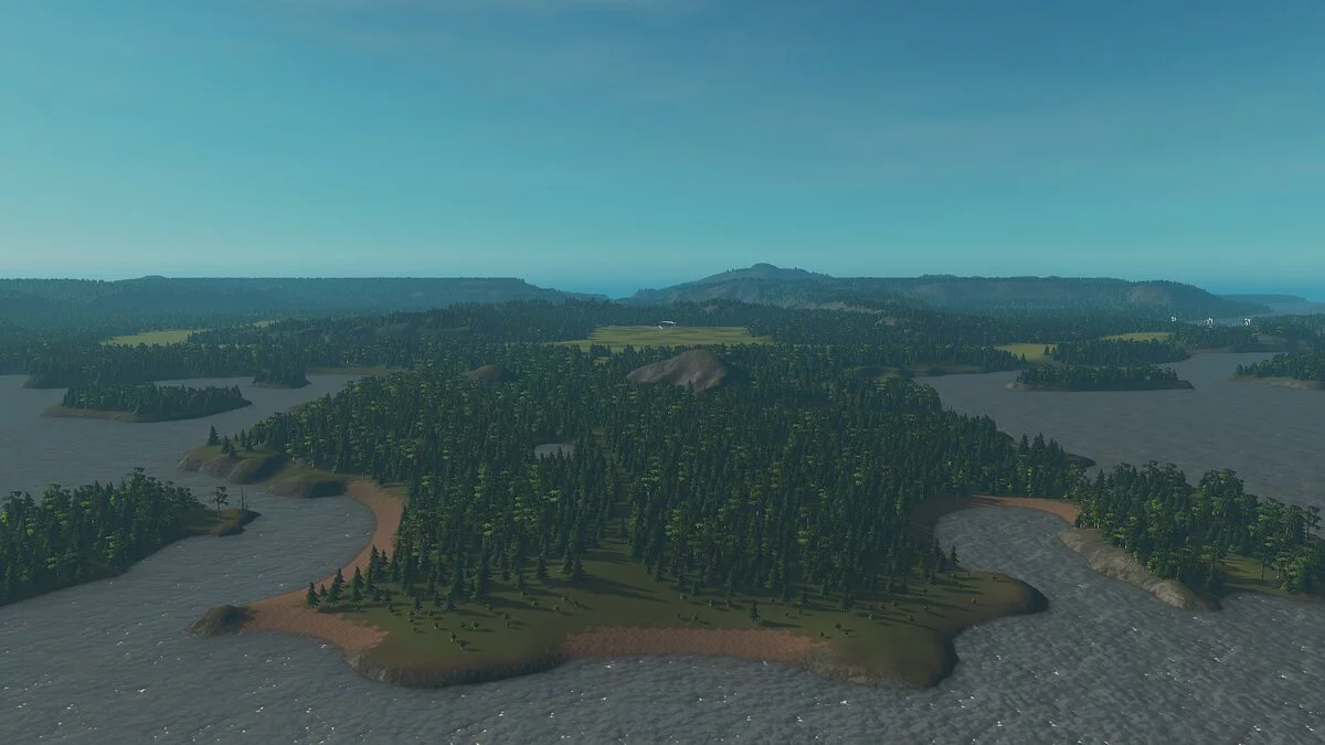 Cities: Skylines — Карта глибокий ахіпелаг